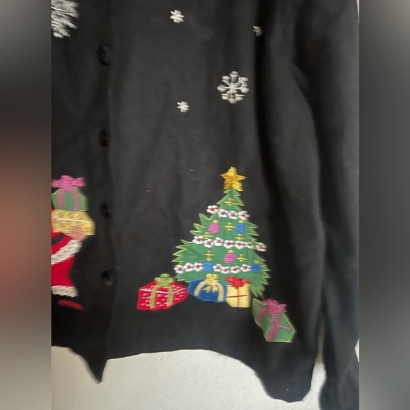 Vintage wool Christmas sweater - Picture 3 of 6